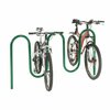 Global Industrial Wave Bike Rack, Green, Below Ground Mount, 7-Bike  Capacity 652778GGN